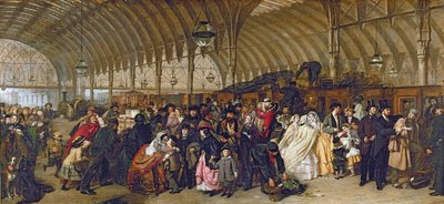 The Railway Station, 1862 by William Powell Frith